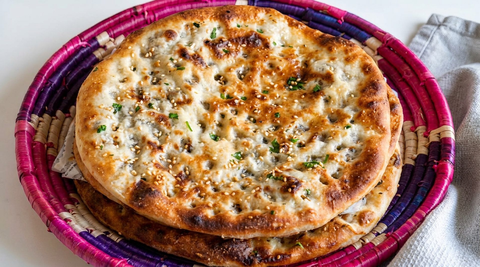 Naan and Chef Salah Special Naan