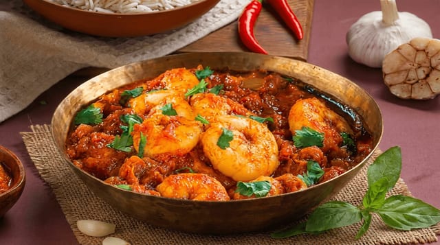 Shrimp Karahi.
