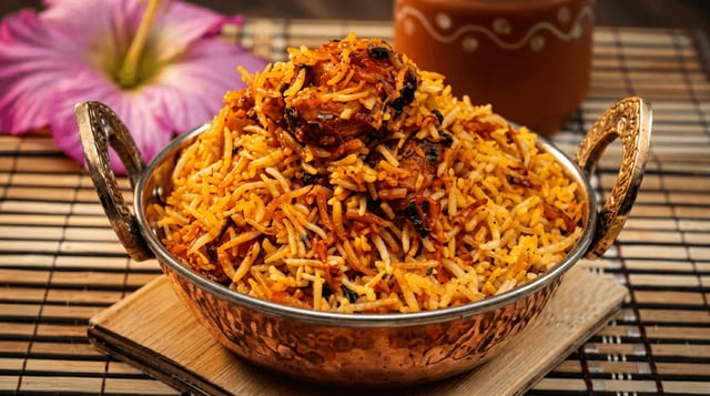 Chicken Tikka Biryani.