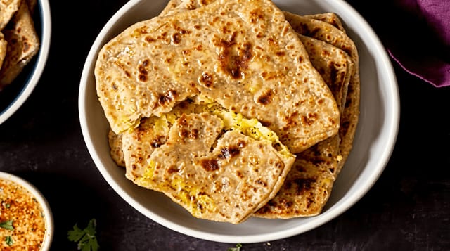 Aloo Paratha Naan.
