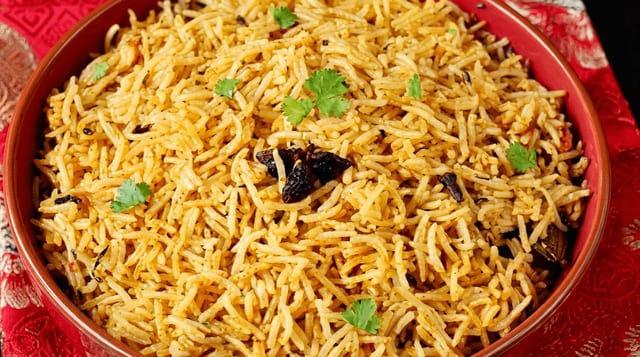 Fish Biryani.