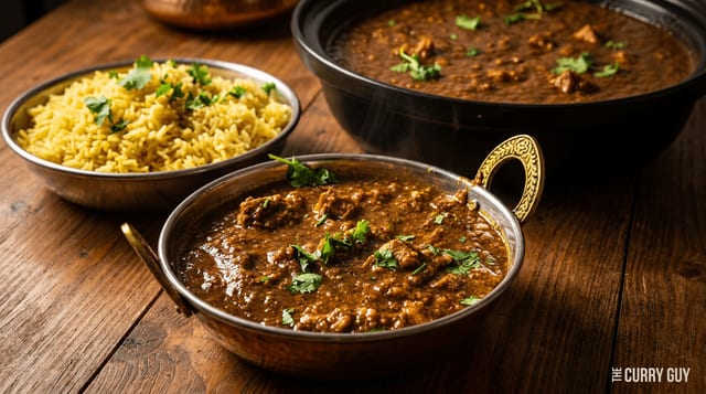 Lamb Dhansak.
