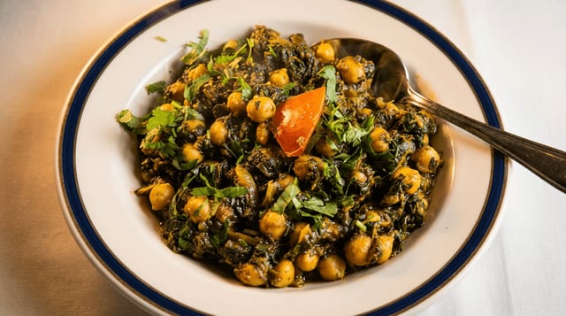 Chana Saag.