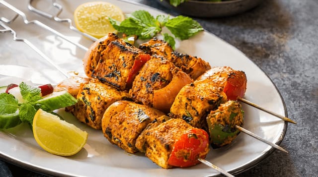 Paneer Tandoori.