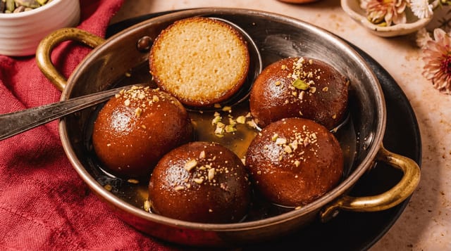 Gulab Jamun.