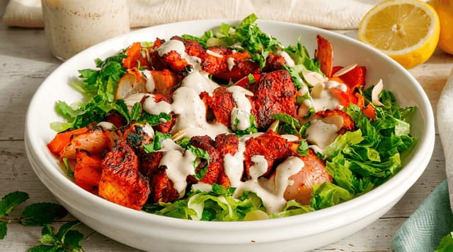 Chicken Tikka Salad.