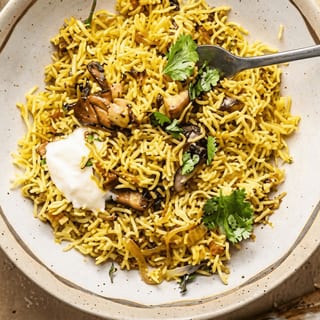Mushroom Biryani