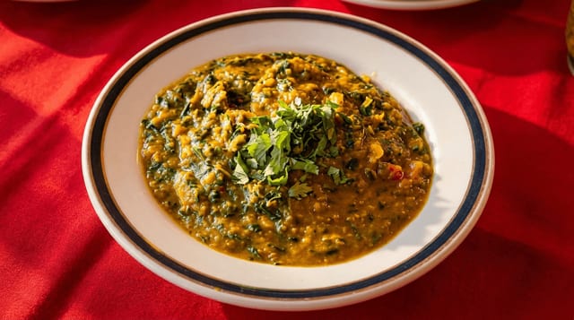 Chicken Dhansak.