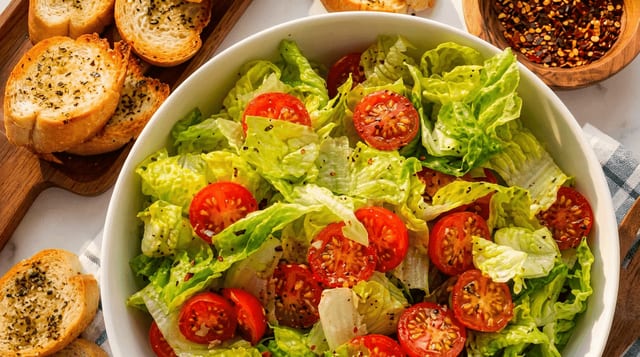 Mixed Green Salad.