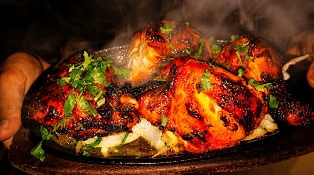 Chicken Tandoori (3 Pieces).