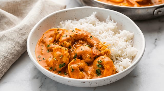 Shrimp Korma.